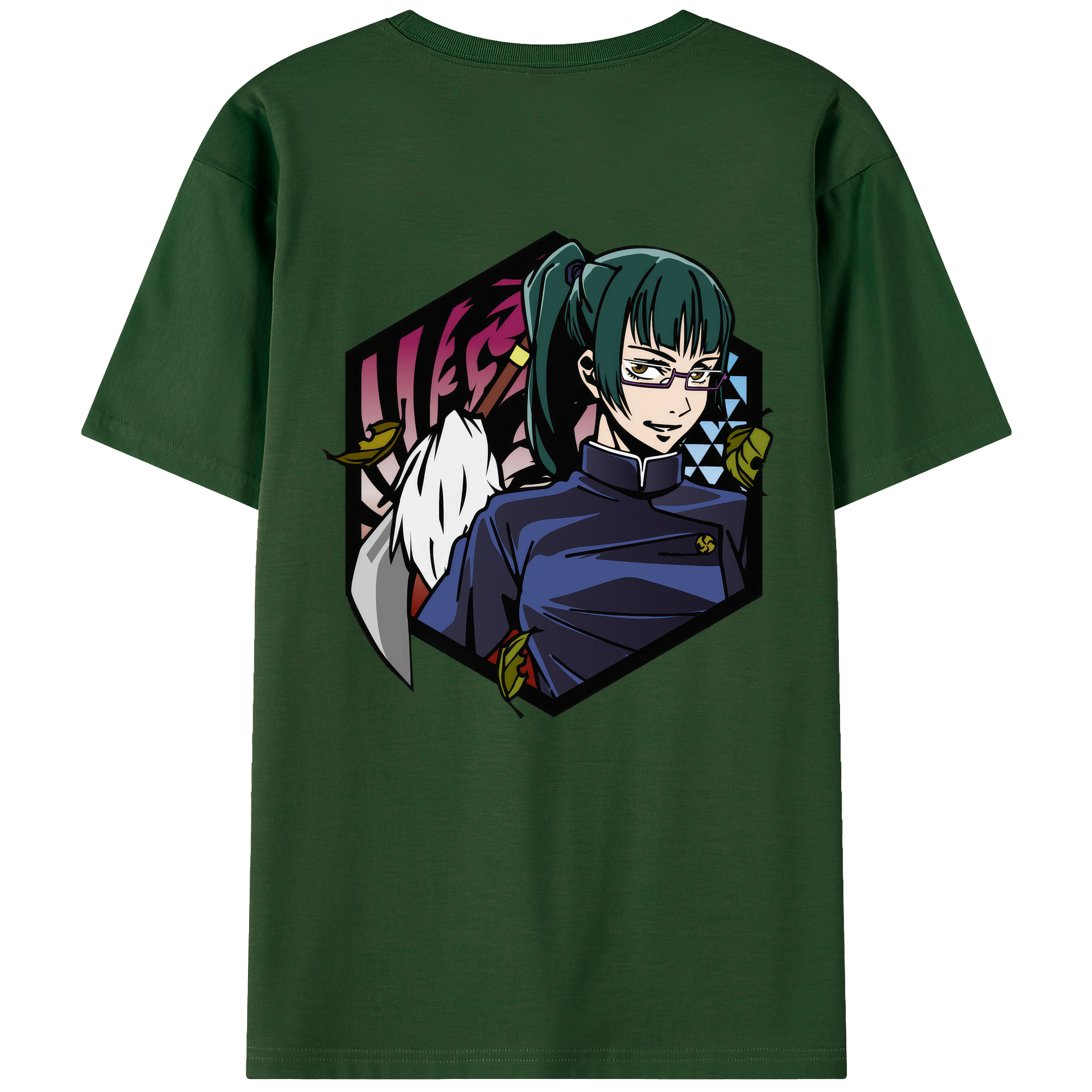 （画像用） 呪術廻戦 Jujutsu Kaisen 綿100％半袖Tシャツ（背面プリント）